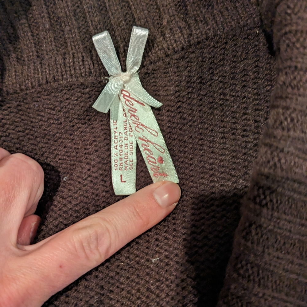 Derek Heart Cardigan